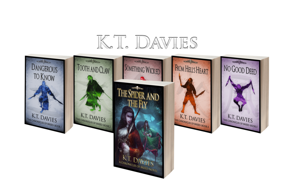 K.T. Davies Book Covers